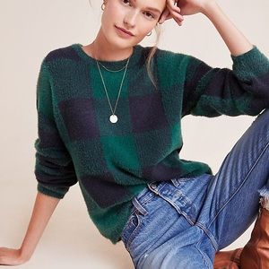 Anthropologie Susan Eyelash Pullover Eri + Ali
